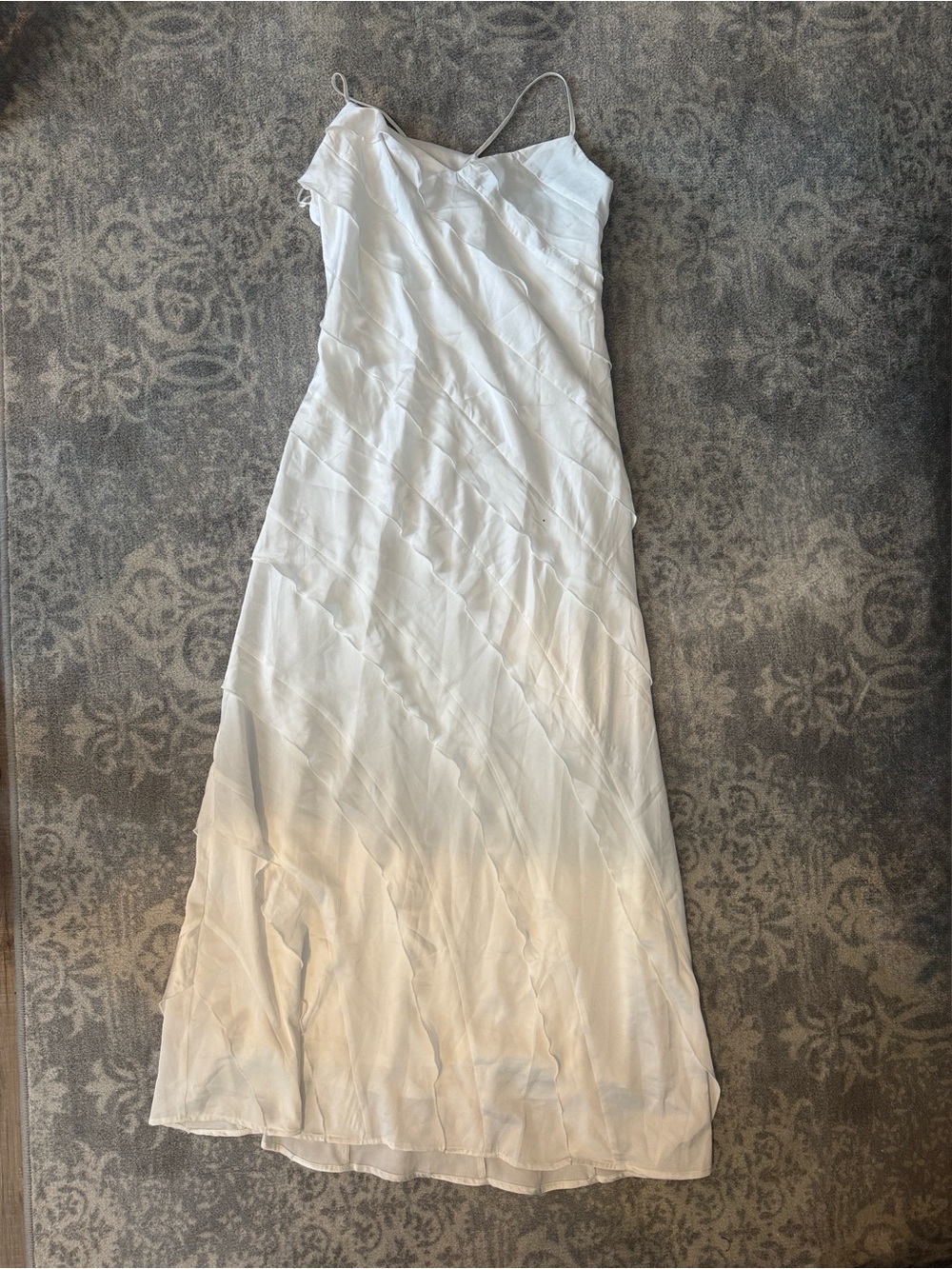 NWT NEW Altar'd State White Maxi Slip Dress